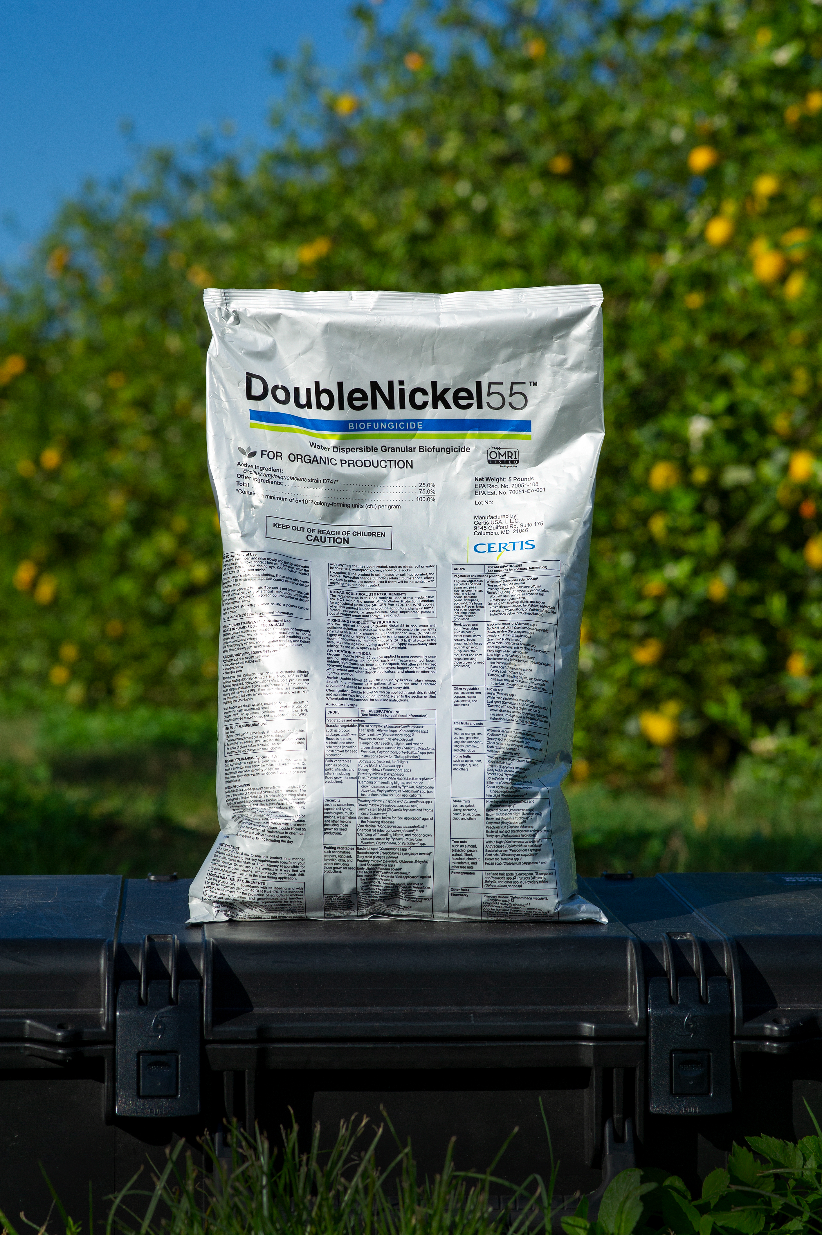 Double Nickel® 55 WDG Biofungicide Certis Biologicals